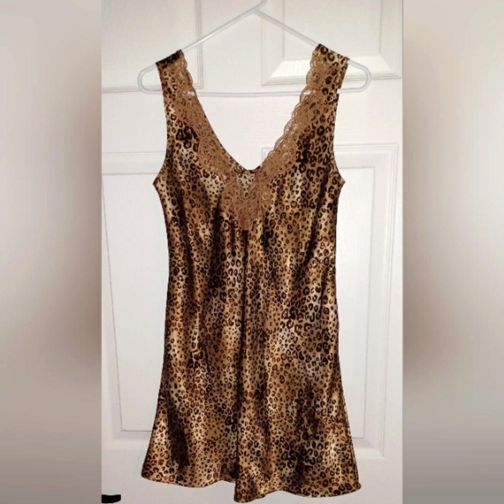 Animal print sexy nighty.